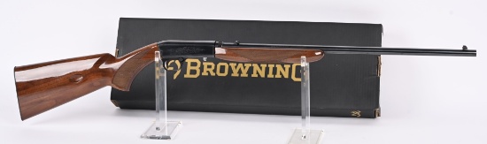 BOXED BROWNING .22 SEMI AUTO RIFLE GRADE 1