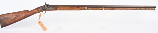 ANTIQUE PERCUSSION HALF STOCK SHOTGUN