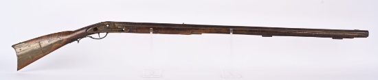 19TH CENT. FULLSTOCK TIGER MAPLE RIFLE