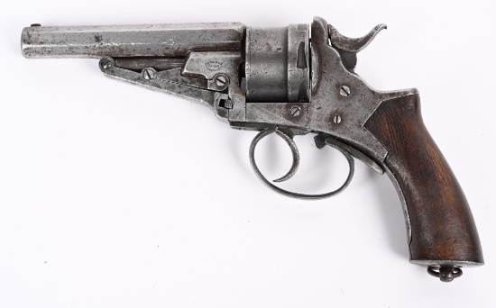MANTON & CO RETAILER MARKED GALAND REVOLVER