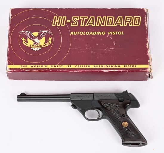 HIGH STANDARD SPORT KING 22LR PISTOL IN BOX