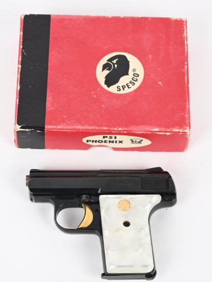 SPESCO P-51 PHOENIX .25 ACP PISTOL W/ BOX