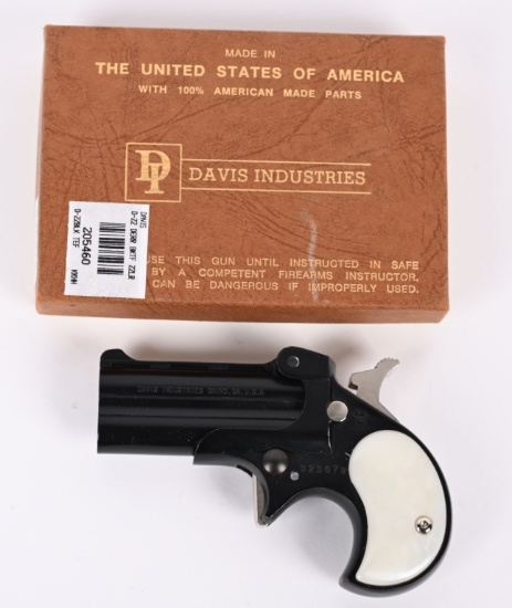 DAVIS D-22 OVER UNDER .22LR DERRINGER