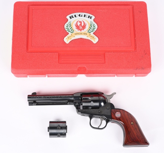 BOXED 50th YEAR RUGER SINGLE SIX REVOLVER
