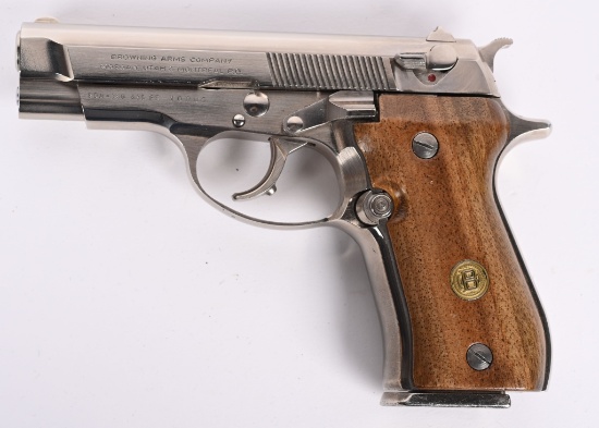 BROWNING NICKEL MODEL BDA .380 SEMI AUTO PISTOL