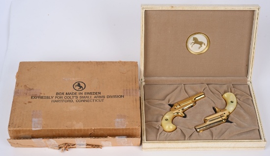 CASED PR. COLT LADY DERRINGERS