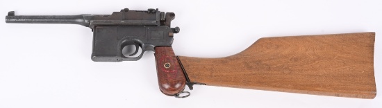WARTIME COMMERCIAL MAUSER C-96 BROOMHANDLE PISTOL