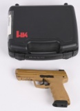 H&K 45 SEMI AUTOMATIC PISTOL WITH CASE