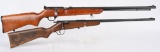 2- BOLT ACTION .22 RIFLES