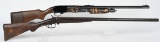 2- 12 GAUGE SHOTGUNS ANTIQUE SxS & MODEL 120 PUMP