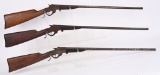 3- STEVENS 44 SHOT LEVER SHOTGUNS