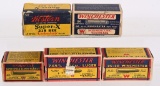 LOT (5) BOXES VINTAGE WINCHESTER AMMO