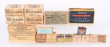 LOT (53) VINTAGE BOXES BLANK AMMO