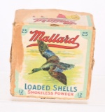 FULL 2-PC MALLARD LOADED 12 GA. SHELLS