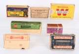 LOT (7) BOXES OF VINTAGE AMMO