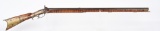 ANTIQUE OHIO SIGNED PERCUSSION KENTUCKY RIFLE