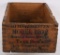 ORIGINAL WINCHESTER WOODEN SHIP CRATE