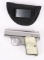 STAINLESS BAUER POCKET PISTOL