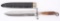 LARGE SPEAR POINT BOWIE KNIFE