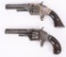 PAIR OF S&W MODEL 1 1/2 BOTH ISSUES