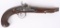 DAGO SINGLE SHOT MIQUELET PERCUSSION PISTOL