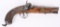 SPANISH SINGLE SHOT PERCUSSION PISTOL