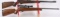PAIR OF QUALITY MOSSBERG 22 RIFLES