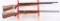 LOT (2) REMINGTON 22 CAL RIFLES