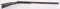MID 19TH CENT. HALF STOCK PLAINS RIFLE