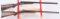 PAIR OF FLOBURT STYLE SINGLE SHOT RIFLES