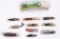 LOT OF 10 QUALITY POCKET FOLDING KNIVES