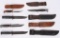 LOT OF 5 WW2 VINTAGE KNIVES