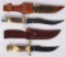 PAIR OF 1960'S PERIOD SPORTSMANS BOWIE KNIVES