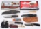 LOT OF 8 SPORTING KNIVES