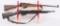 LOT OF 2: BRITISH NO.4 MK 1 AND M38 CARCANO RIFLE