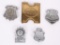 WINCHESTER OLIN BADGES & BELT BUCKLE