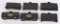 LOT (6) INDIAN WARS 45-70 LEATHER CARTRIDGE BOX