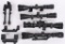 LOT (4) HIGH QUALITY RIFLE SCOPES