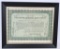 1929 100 SHARES WINCHESTER STOCK CERT.