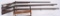3- EARLY US MILITARY MUSKETS & RIFLE