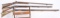 3- ANTIQUE PERCUSSION RIFLES