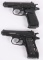 LOT OF (2) CZ SEMI AUTO PISTOLS