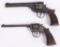 LOT (2) PRE WAR DOUBLE ACTION REVOLVERS