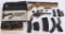 HUGE VINTAGE DEALER LOT, MOUNTS, PISTOL BOX
