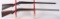 LOT OF 2: BELGIUM MADE DOUBLE BARREL SHOTGUNS