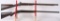 LOT OF 2: EARLY DOUBLE BARREL SHOTGUNS
