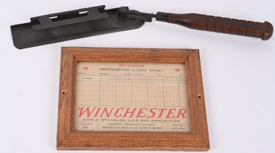 RARE WINCHESTER MIDGET TRAP THROWER