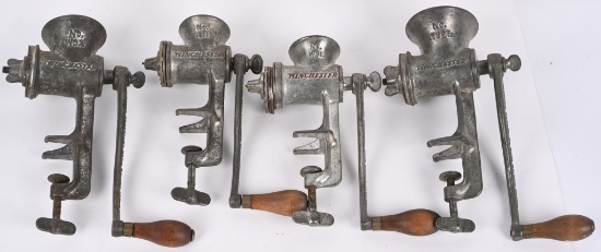 LOT 4 WINCHESTER FOOD CHOPPERS