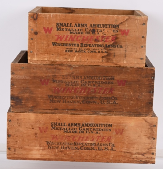 MISC WOOD WINCHETER WOOD AMMO CRATES