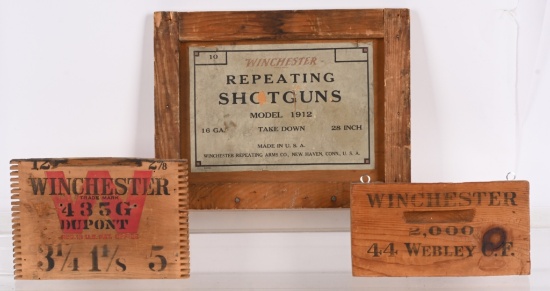 WINCHESTER BOX END LABALS